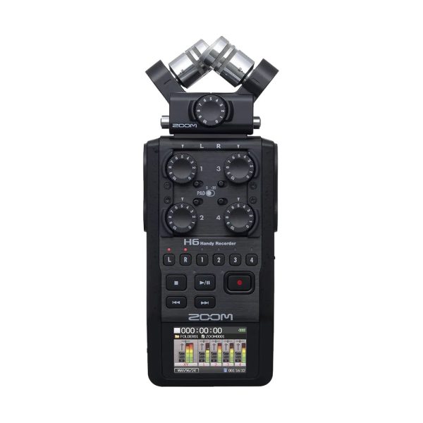 zoom-h6-handy-sound-recorder-front