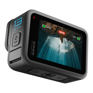GoPro HERO13 Black, vista traseira com ecrã