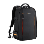 K&F Concept Classic Shooter 18L Camera Backpack (Black/Orange)