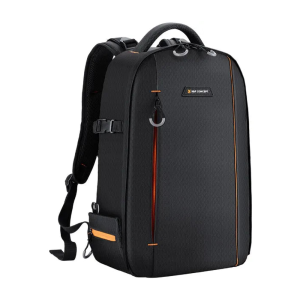 K&F Concept Classic Shooter 18L Camera Backpack (Black/Orange)