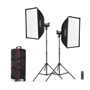 Godox SL100Bi 2-Light Bi-Colour LED Video Light Kit