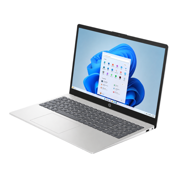 HP 15-fc0083ni, Ryzen 3 7320U, 8GB, 256GB SSD, 15,6″, Windows 11, Prateado, fotografia 1