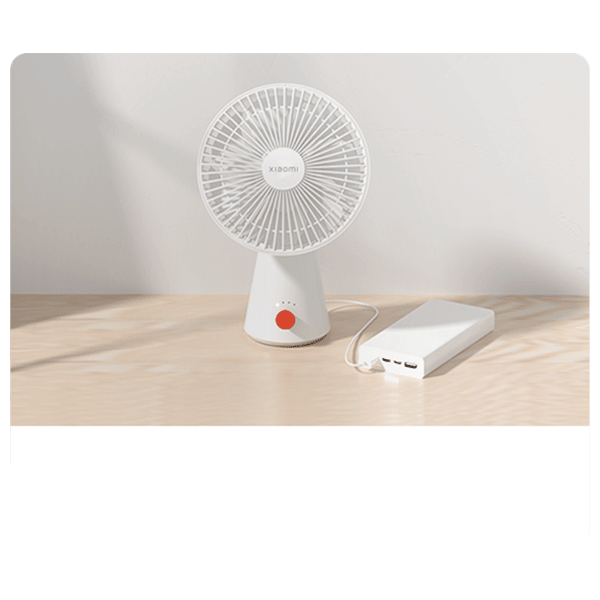 Xiaomi Rechargeable Mini Fan, imagem 3